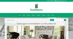 Desktop Screenshot of burimmo.be